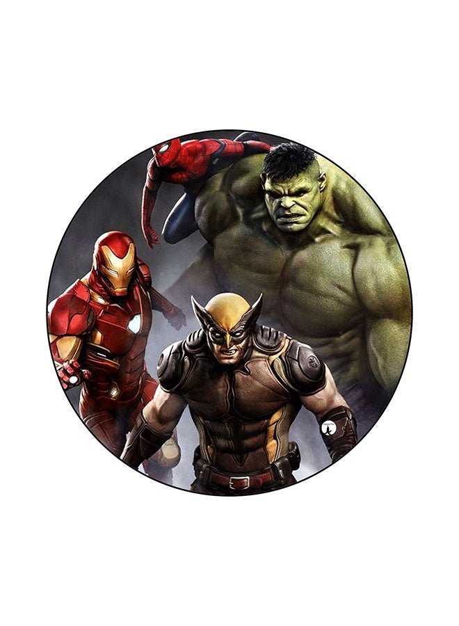 BP Superheroes Printed Mouse Pad Multicolour