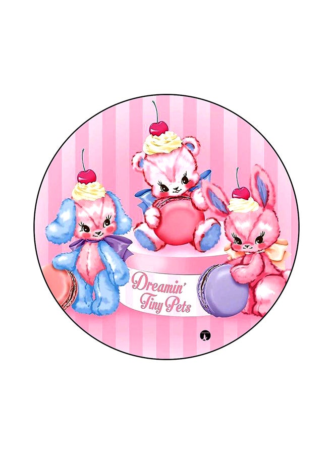 Animals Mouse Pad Multicolour