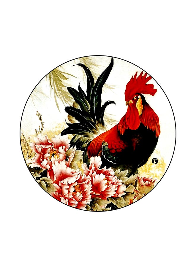 BP A Rooster Mouse Pad Multicolour