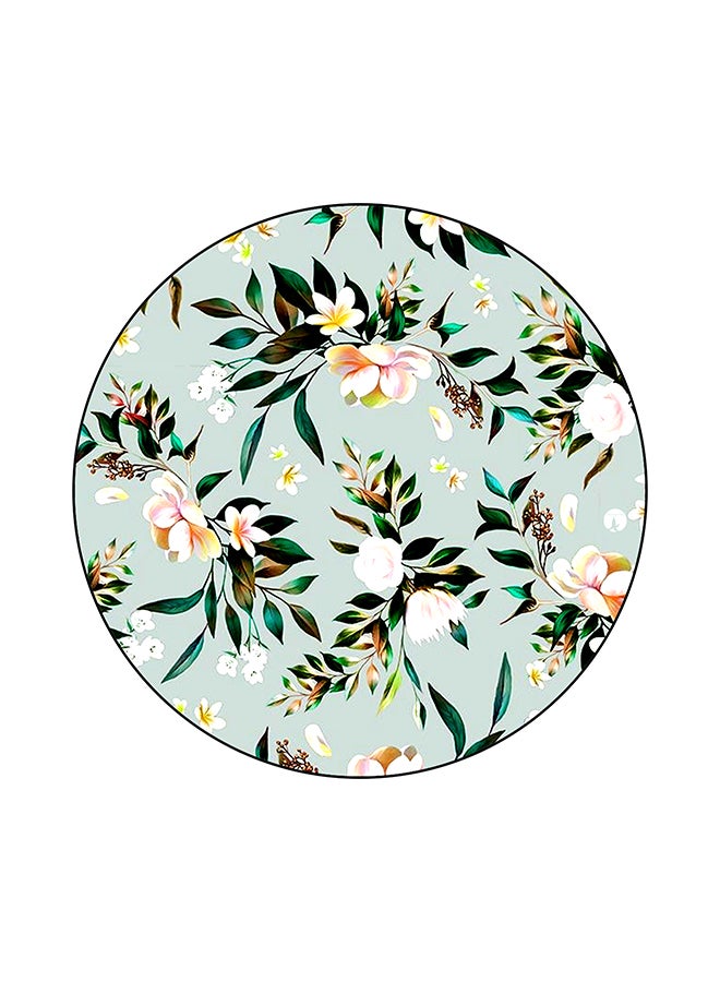 لوحة ماوس مزينة بنقشة الزهور متعدد الألوان