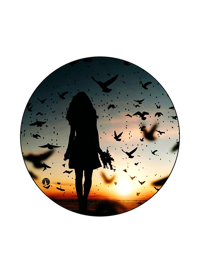 BP A Girl Mouse Pad Multicolour