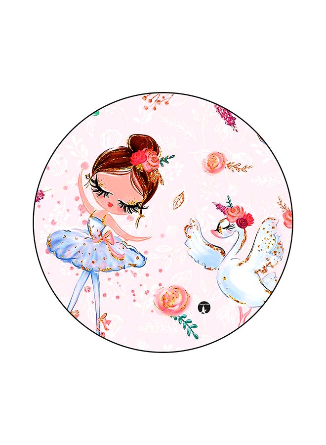 بي بي وسادة ماوس بتصميم فتاة متعدد الألوان