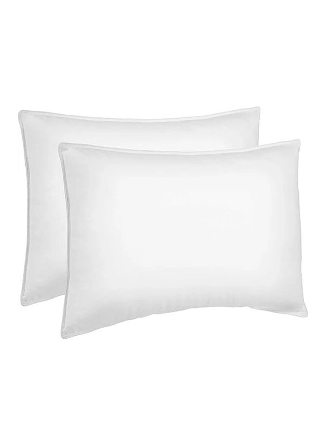 REGAL IN HOUSE 2-Piece Soft Comfort Pillow microfiber White 140 x 50cm 