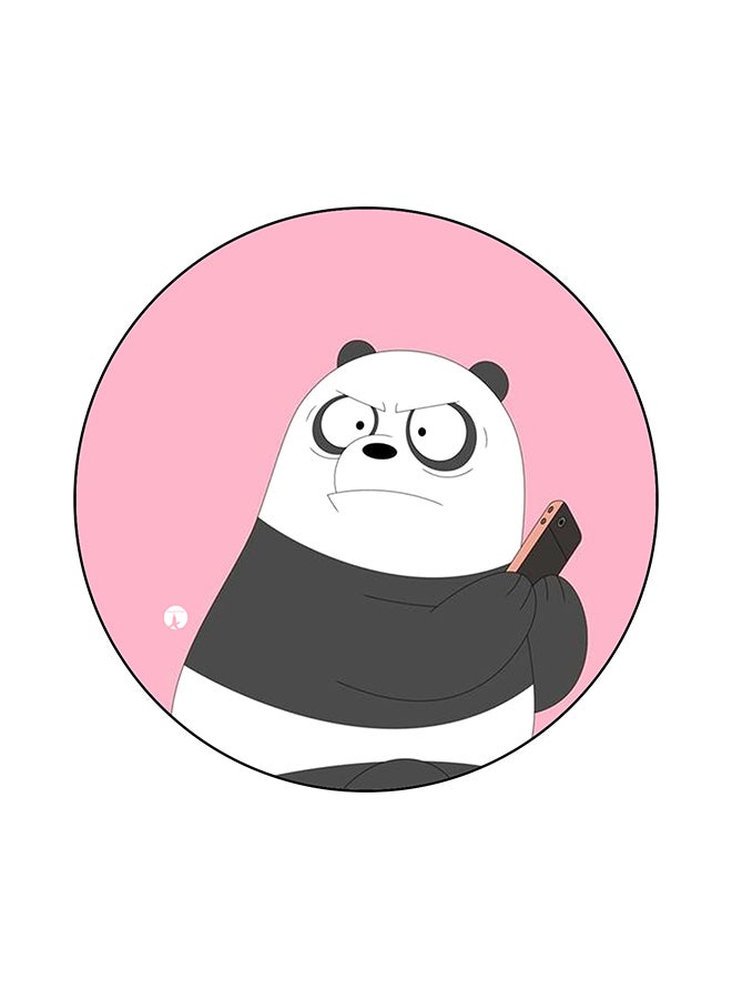BP We Bare Bears Printed Mouse Pad Pink/White/Grey