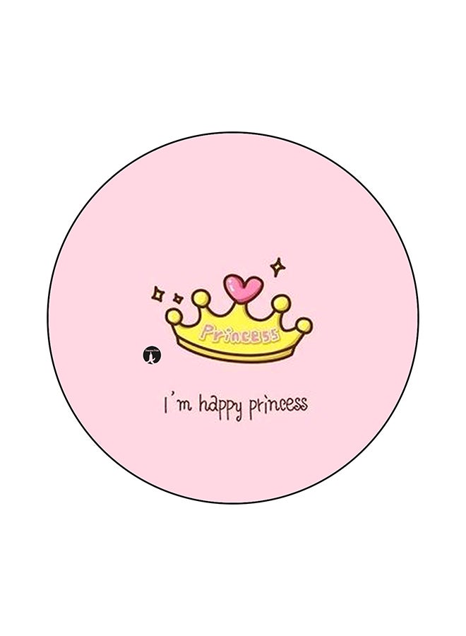 BP English Phrases Mouse Pad Pink