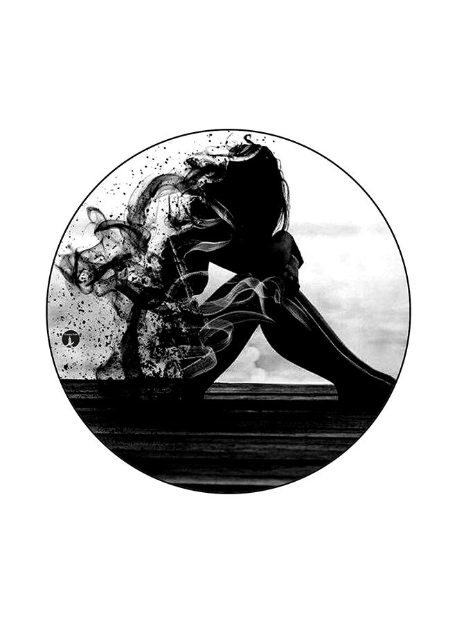 BP A Girl Mouse Pad Black/Grey