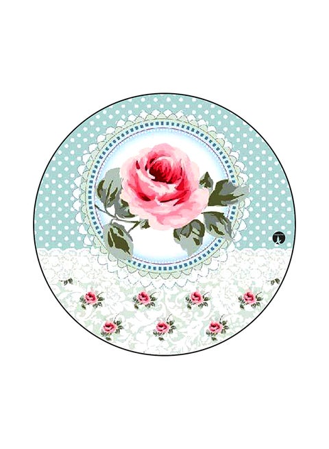 Printed Round Mouse Pad Multicolour