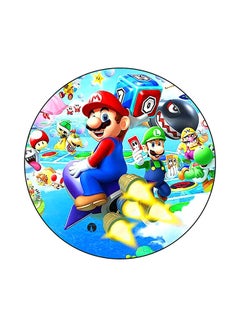 Printed Round Mouse Pad Multicolour