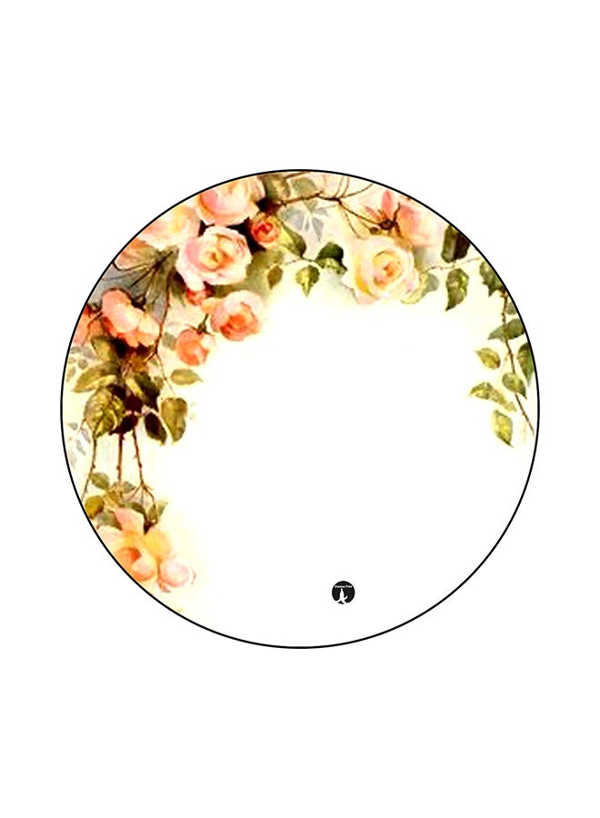 BP Flowers Round Mouse Pad Multicolour