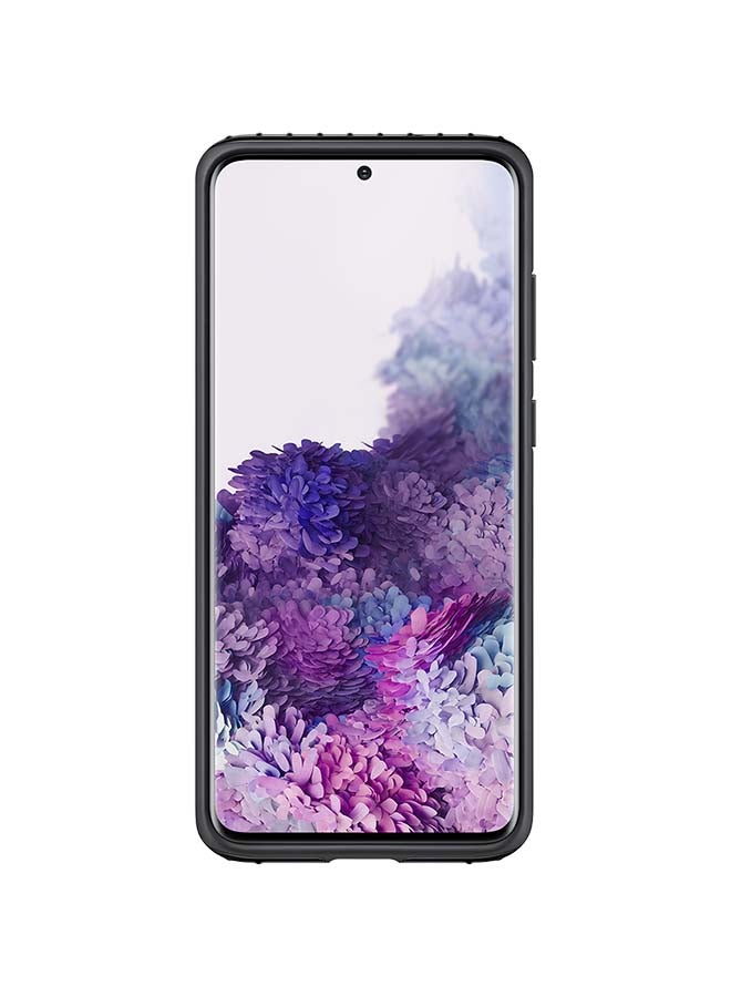 Samsung - Protective Standing Case Cover For Samsung Galaxy S20+ Black - Image 1