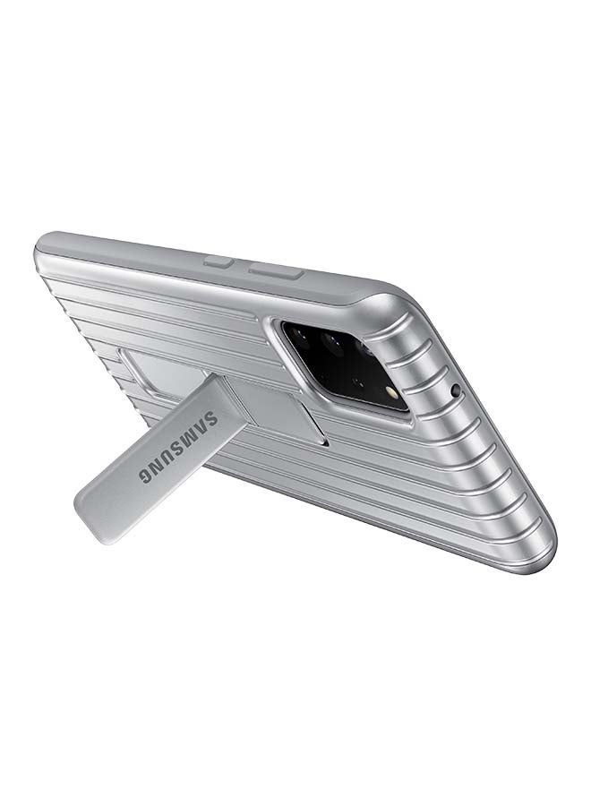 Protective Standing Case Cover For Samsung Galaxy S20+ Silver - v1581680955/N34551331A_7