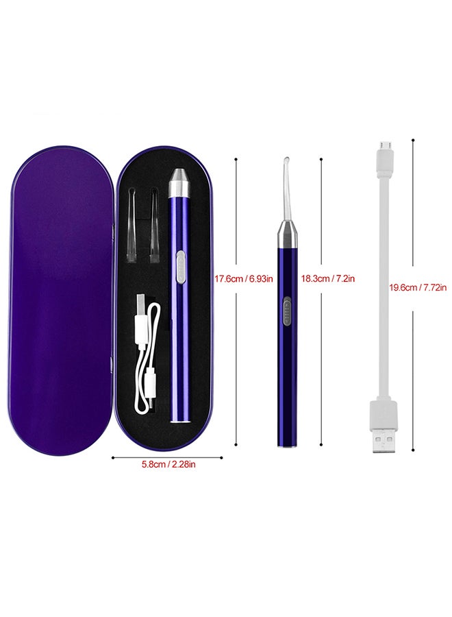 USB Rechargeable Flashlight Earpick Ear Wax Cleaner - Image 2