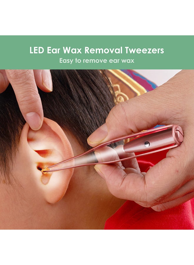 Generic 3-Piece LED Ear Wax Removal Tweezer  - Image 3