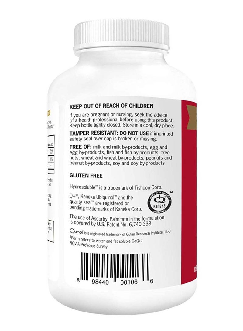 Qunol Coq10 Ubiquinol - 100 Softgel - Image 2