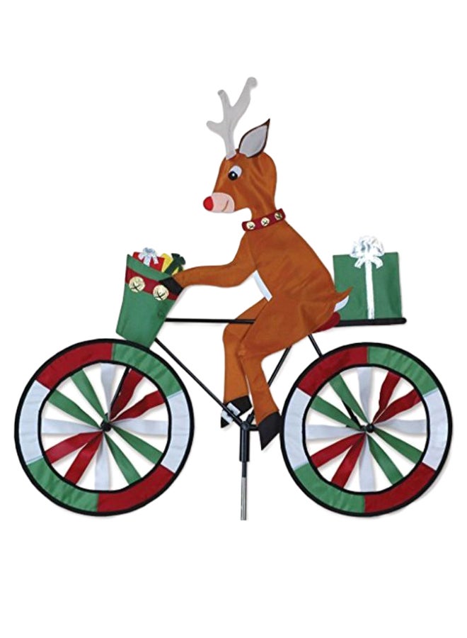 Premier Kites Reindeer With Bike Wind Spinner  - Image 1