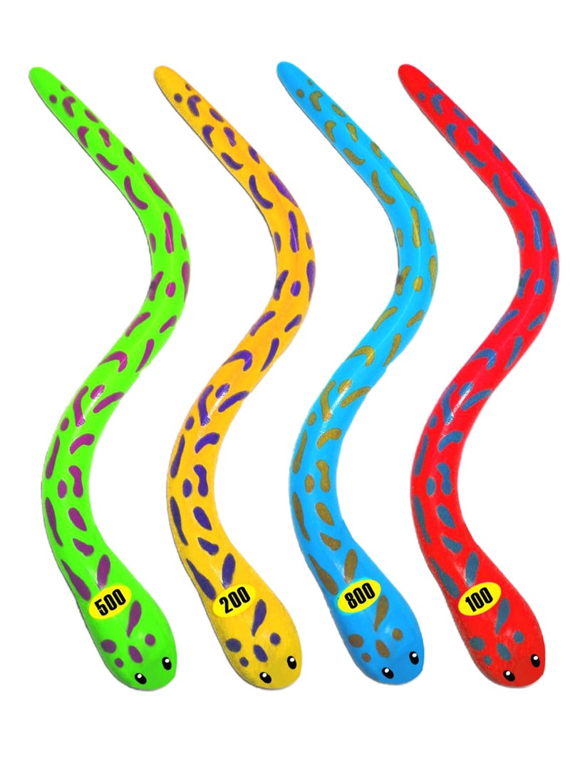 سويم لاين مجموعة ألعاب عائمة لحوض السباحة على شكل ثعابين بحر من 4 قطع - Image 1