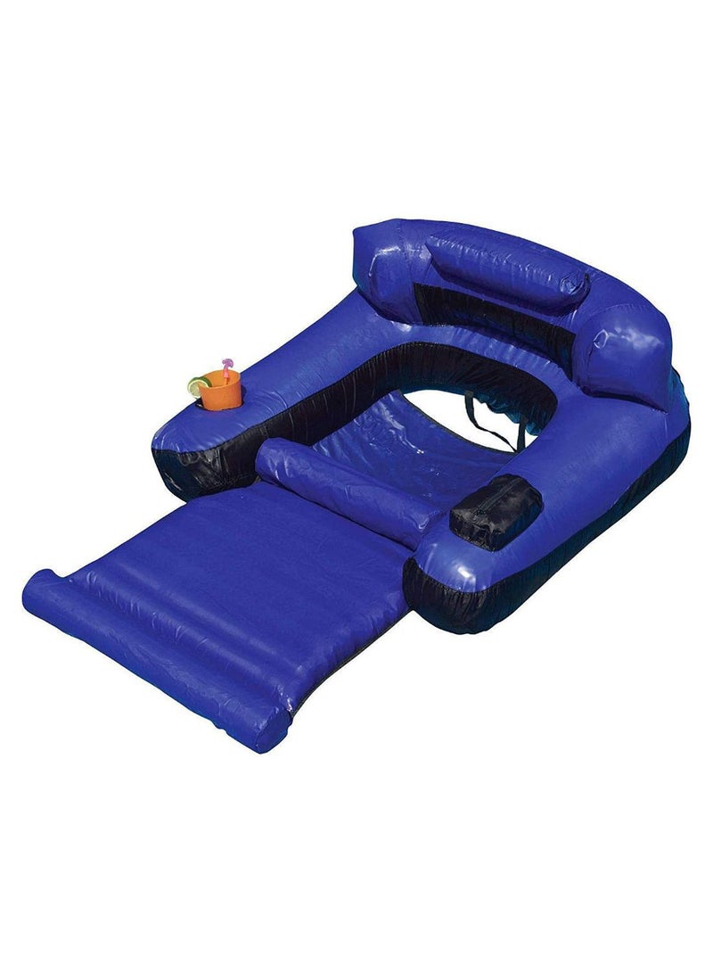 Swimline Ultimate Covered Lounger Swimming Pool Float - Image 1