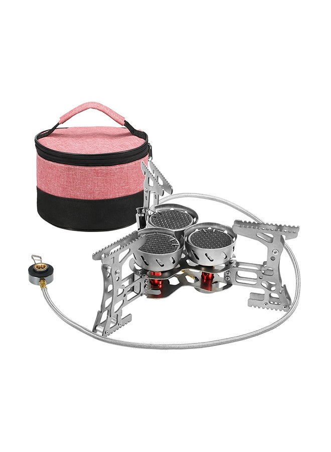 Generic Windproof Foldable Backpacking Stove For Outdoor Camping 18x12x18cm  - Image 1