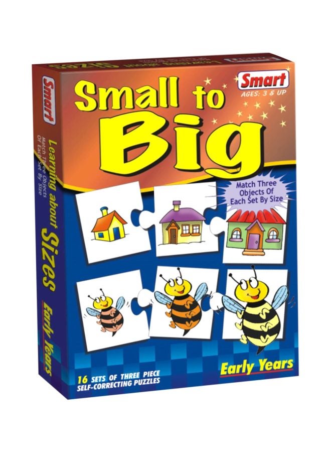 Smart - 48-Piece Small To Big Puzzle Set 1012 - Image 1