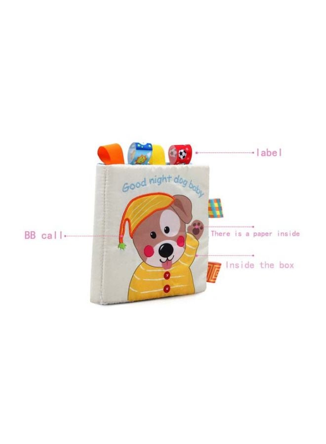 Beauenty - Good Night Dog Baby Cloth Art Book - Image 1