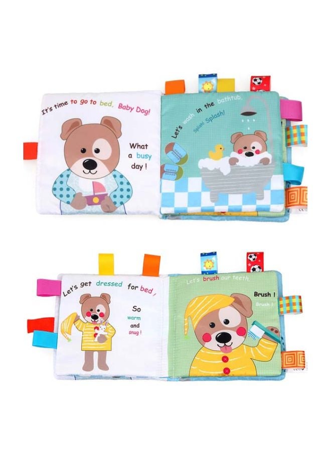 Beauenty - Good Night Dog Baby Cloth Art Book - Image 1