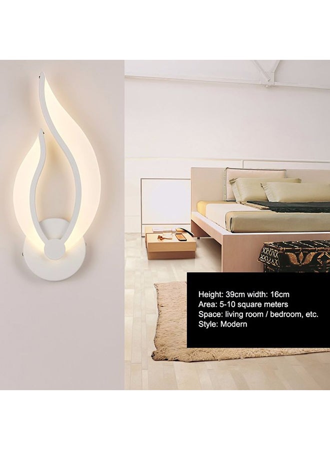 بيوينتي مصباح حائط LED بتصميم عصري أبيض 31x15.5سم - Image 3