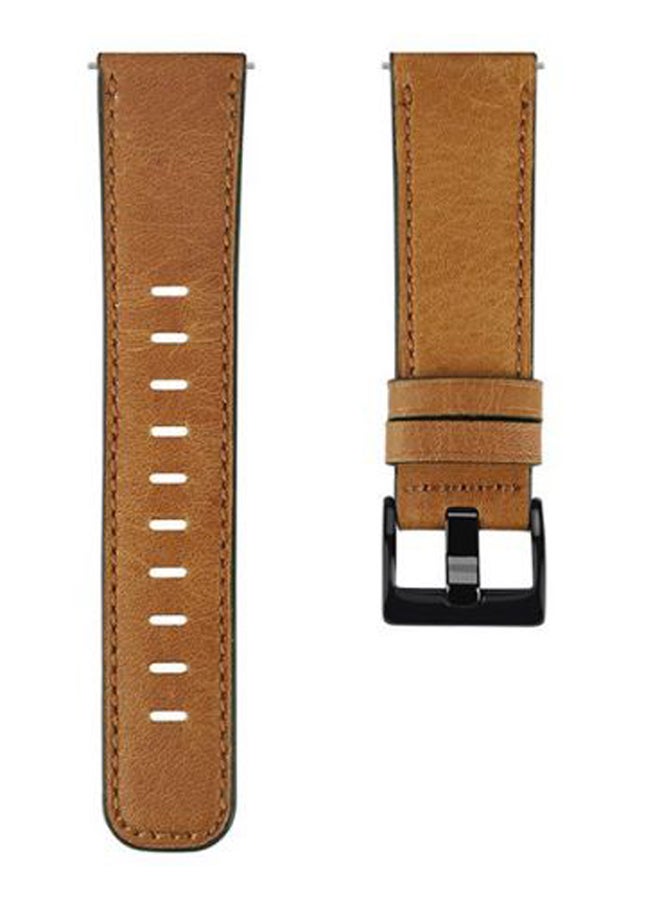 Fankalo Replacement Watch Band For Huawei Watch GT/GT 2 46mm Brown/Black  - Image 1