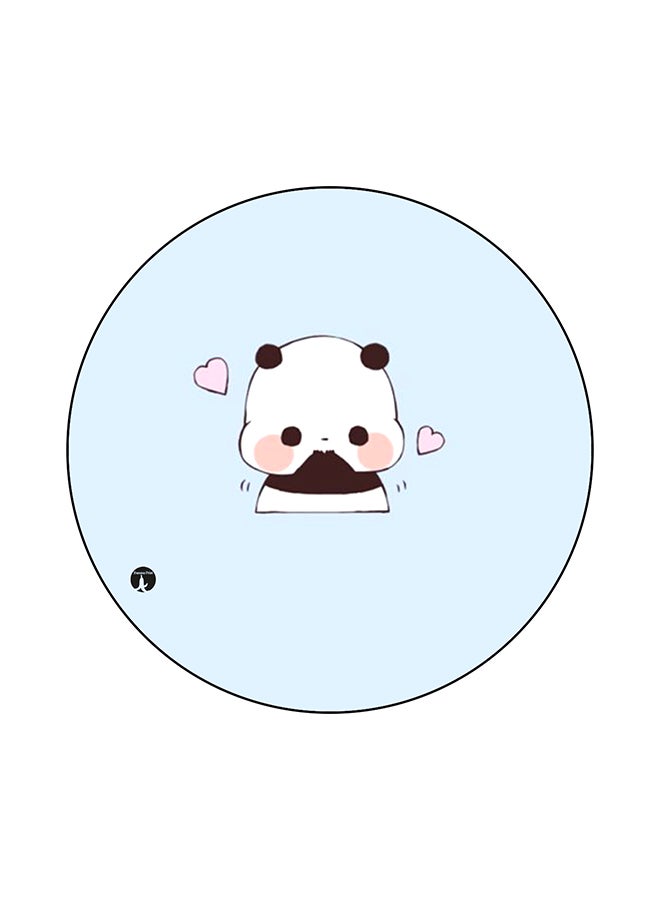 BP A Panda Printed Mouse Pad Blue