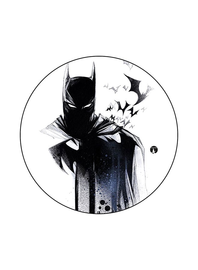BP Batman Printed Mouse Pad White