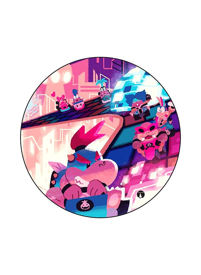 BP Anti-Slip Printed Mouse Pad Multicolour