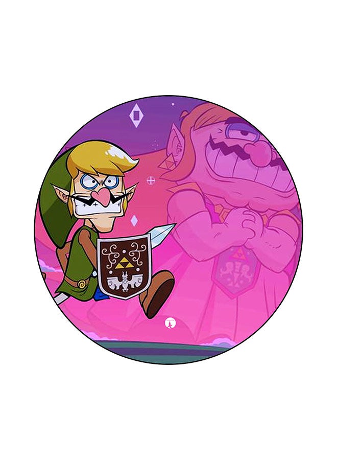 BP Anti-Slip Printed Mouse Pad Multicolour