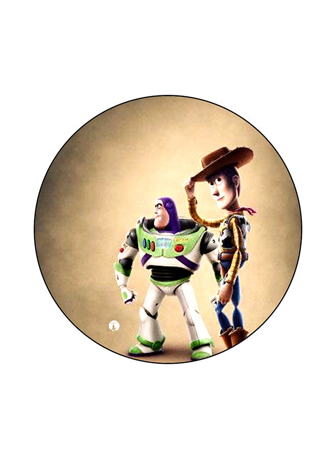 BP Anti-Slip Printed Mouse Pad Multicolour