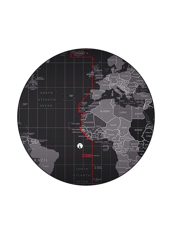 A Map Mouse Pad Multicolour