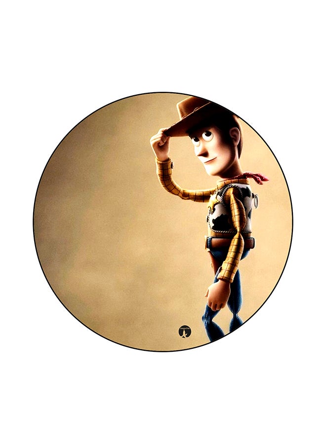 Disney Cowboy Printed Mouse Pad Multicolour