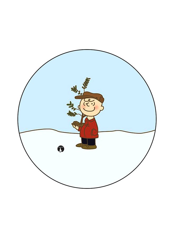 Snoopy Printed Mouse Pad Multicolour