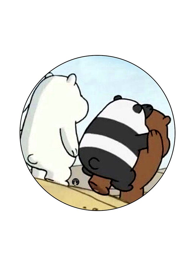 BP We Bare Bears Printed Mouse Pad Multicolour