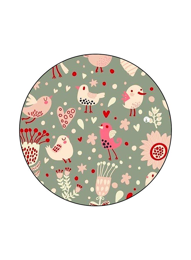 BP Birds Printed Mouse Pad Multicolour