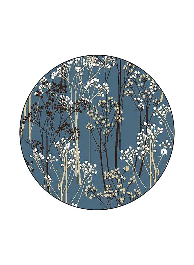 BP Round Shape Ultra Smooth Printed Mouse Pad Multicolour