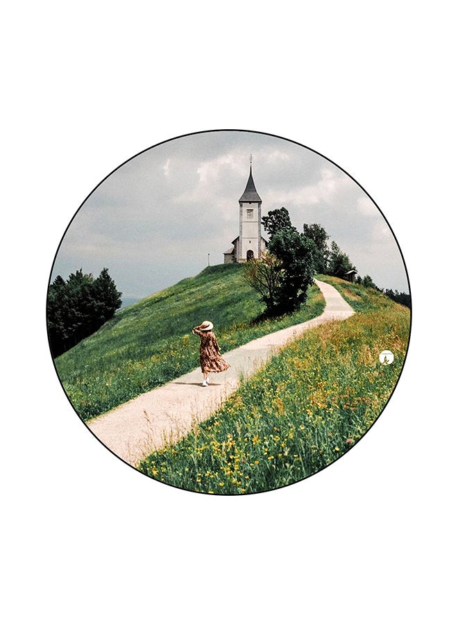 BP Vintage Art Printed Mouse Pad Multicolour