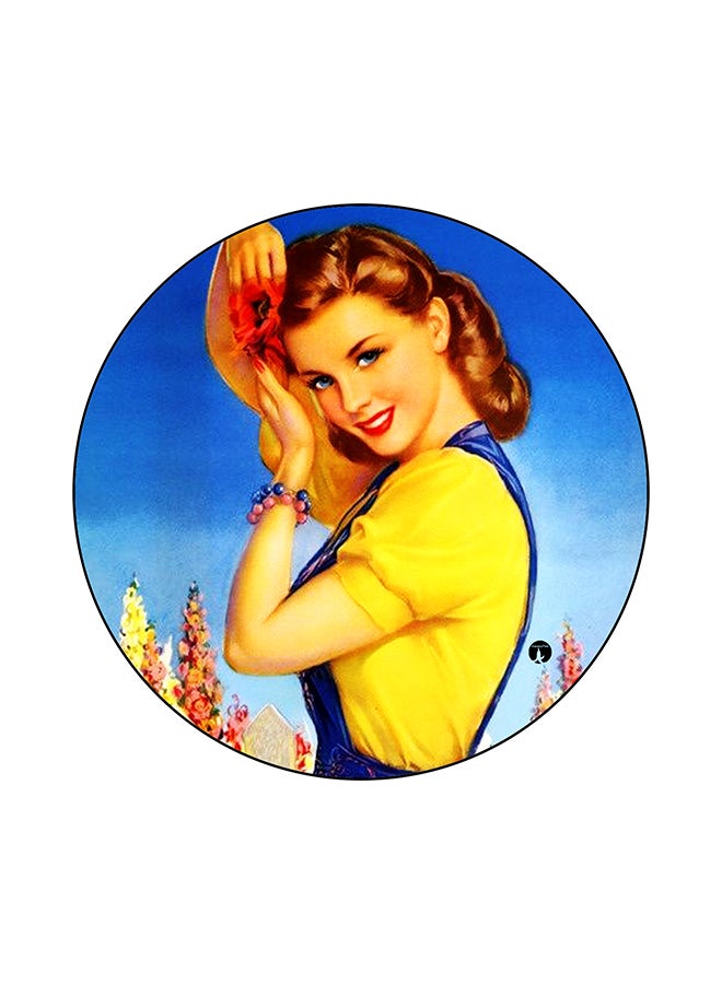 BP Vintage Art Mouse Pad Multicolour