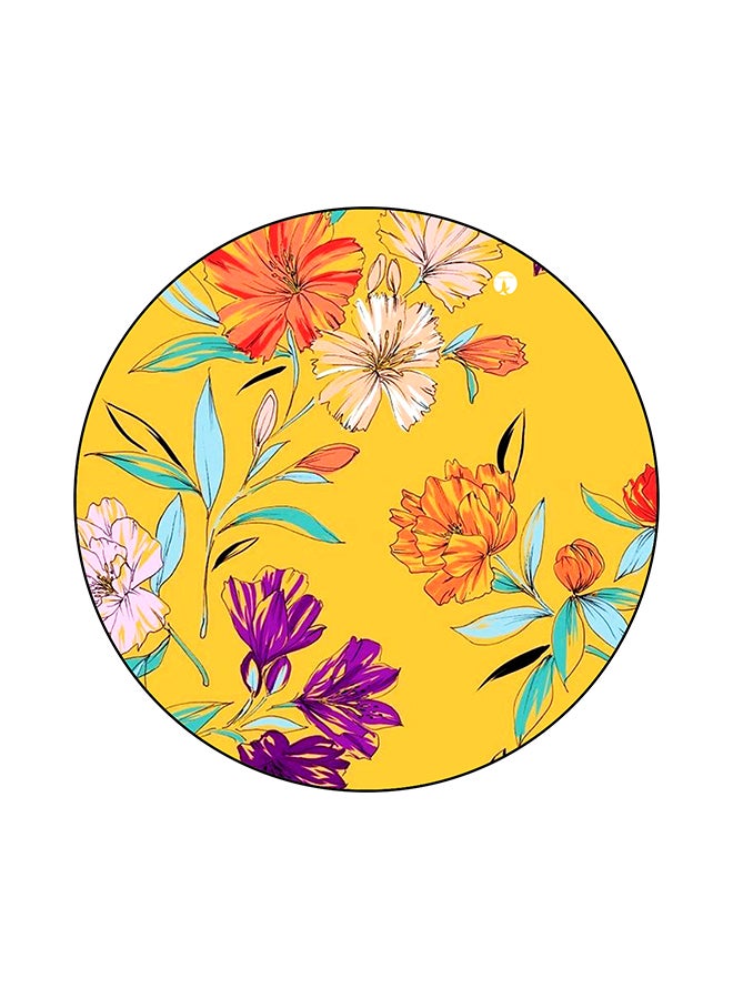 BP Flowers Printed Mouse Pad Multicolour