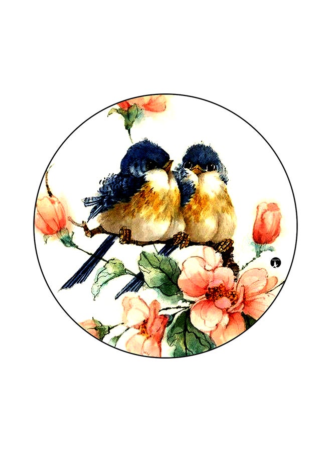 Birds Printed Mouse Pad Multicolour