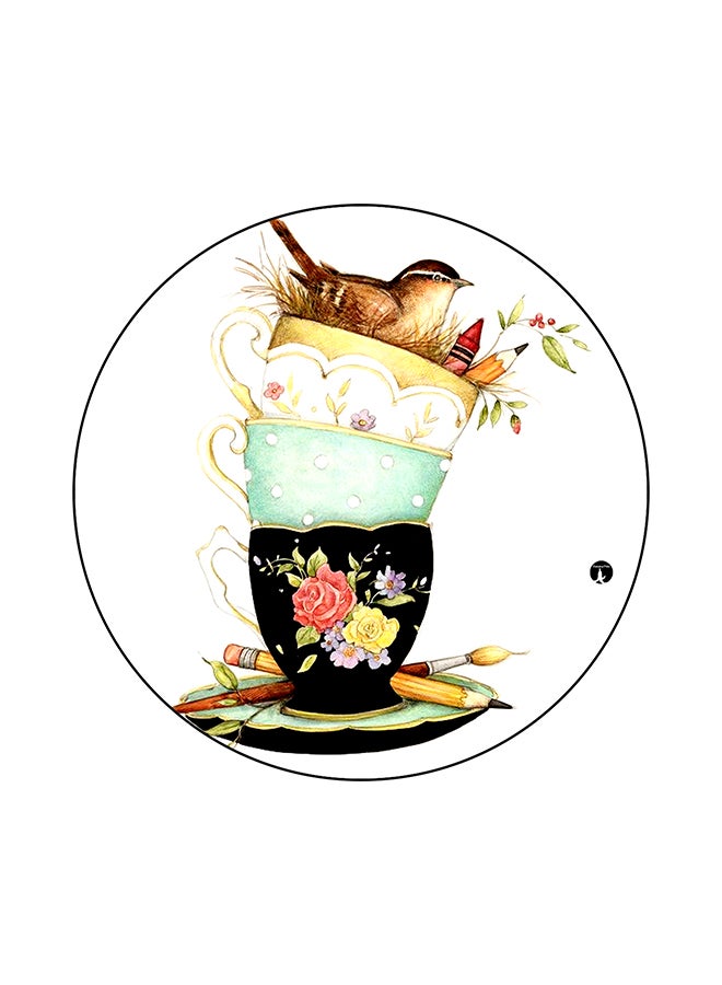 بي بي لوح ماوس بطبعة عصفور متعدد الألوان