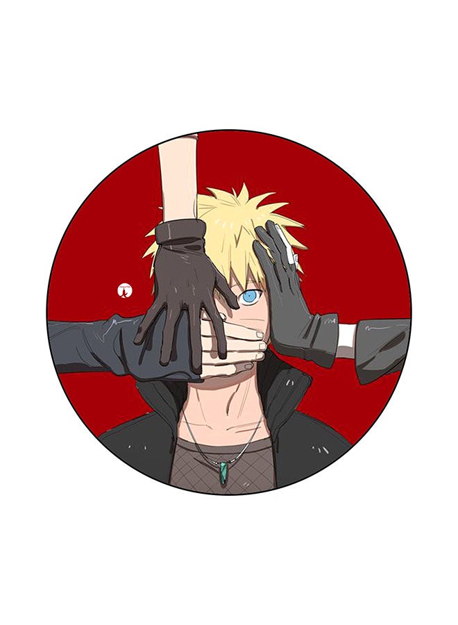 BP The Anime Naruto Printed Mouse Pad Multicolour