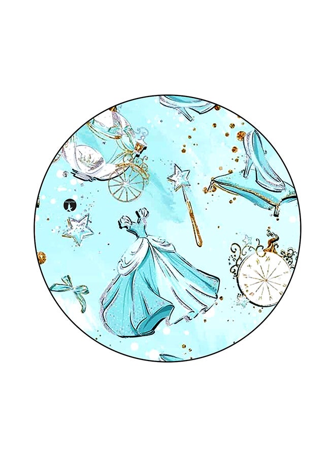 لوح ماوش بطبعة سندريلا متعدد الألوان