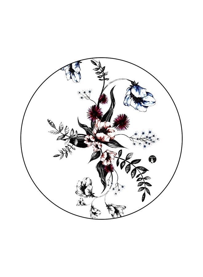 بي بي لوحة ماوس برسمة زهور متعدد الألوان