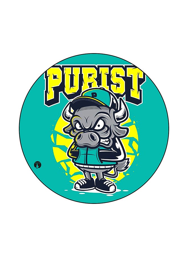 BP A Bull Printed Mouse Pad Multicolour