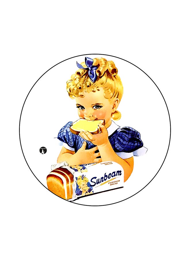 BP Vintage Art Printed Mouse Pad Multicolour