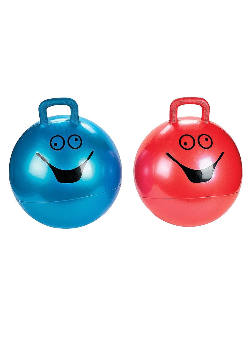 Fun Express 2-Piece Sport Gym Bounce Hopping Ball Set 2 x 15inch - Image 1