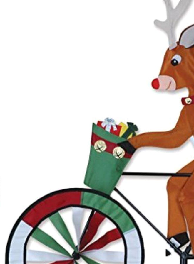 Premier Kites Reindeer With Bike Wind Spinner  - Image 2